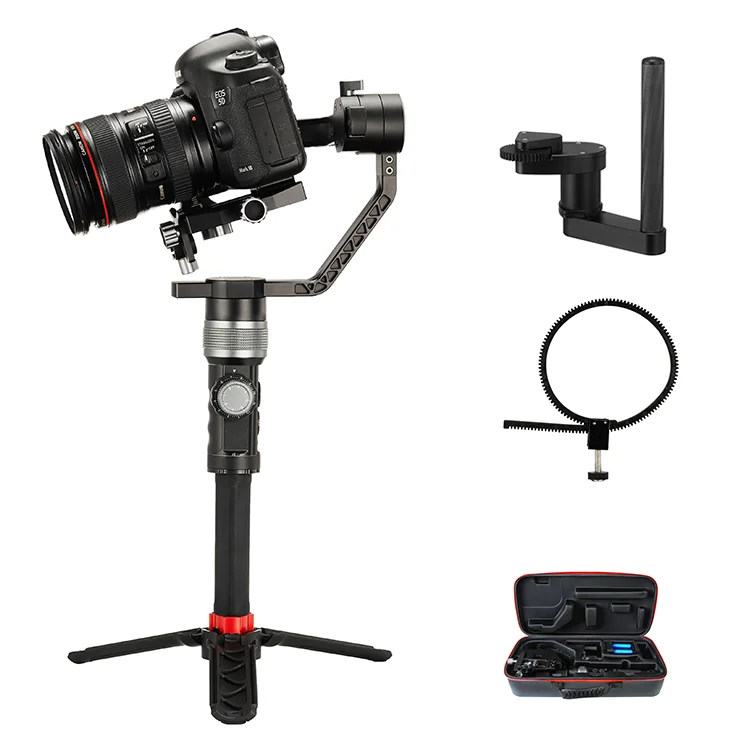 

Afi 3 axis handheld camera selfie stick gimbal brushless camera gimbal for DSLR camera with follow focus