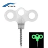 Grow Tip Camping Awning Tent Aluminum Cord Runner Rope Tensioner Guyline Fastener