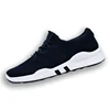High neck black casual sport shoes for men