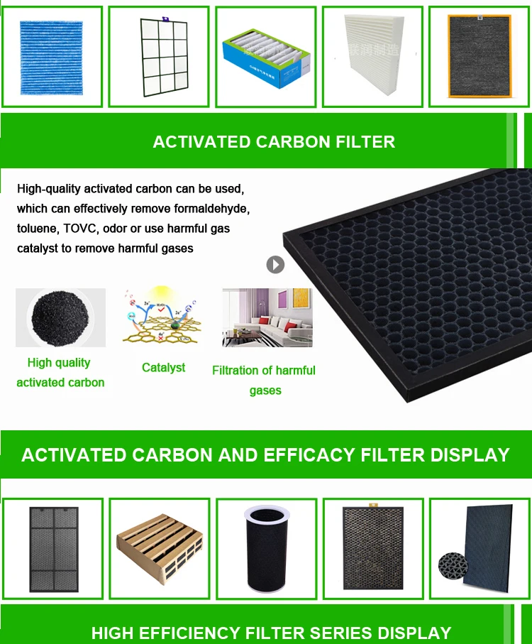 High Quality Round air filter can be OEM Hepa Filter