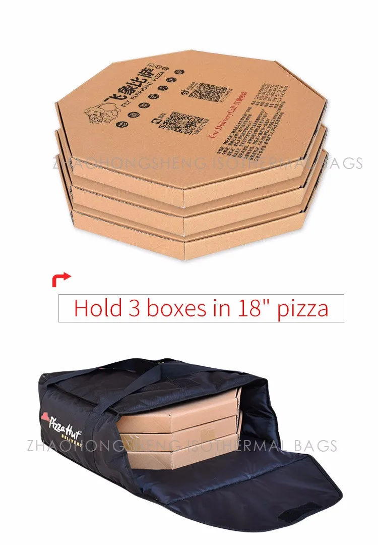 18" Custom Brand Pizza Hut Delivery Bag For Food Thermal Or Pizza Buy 18" Pizza Hut Delivery