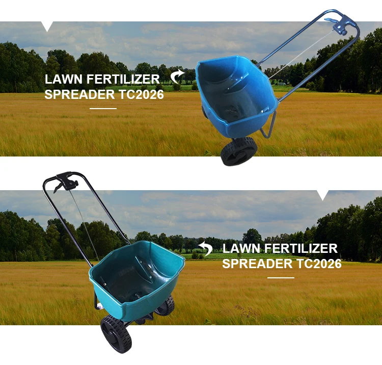 The Farm Hand Push Plastic Manual Fertilizer Spreader Buy Manual