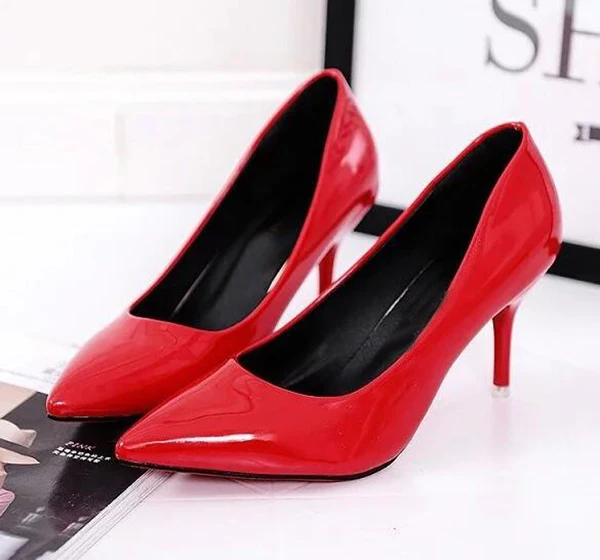 Bright Color Classic Pointed Toe Sex Womens Shoes High Heel Pumps Buy 