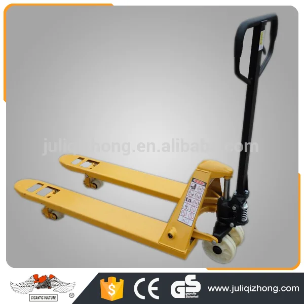 Cheap Price 3ton Ce Hand Operated Trolley Forklifts Long Manual High Lift Hydraulic Pallet Truck