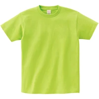

Custom t shirt printing 190gsm 100% cotton women men couple unisex t-shirt
