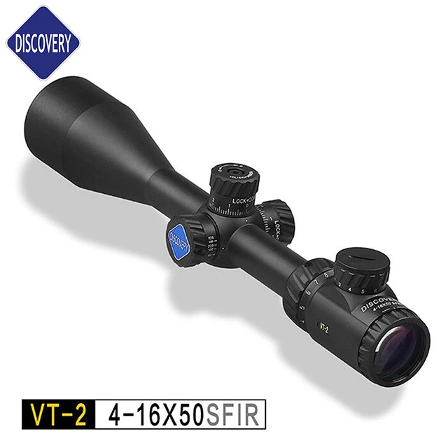 

Discovery VT-2 4-16x50 SFIR HK reticle shooting target military tactical riflescope
