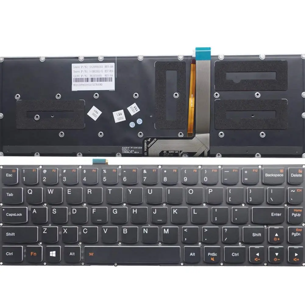 Buy Replacement Keyboard For Lenovo Yoga 3 Pro Yoga 3 Pro I5y51 Yoga 3 Pro I5y70 Yoga 3 Pro I5y71 Yoga 3 Pro 5y71 13 3 Inch Laptop Backlight No Frame Only Fit 13 3 Inch Laptop In