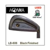 Various types low-cost ping putters Used IRON SET HONMA LB 606 Black Finished with good condition