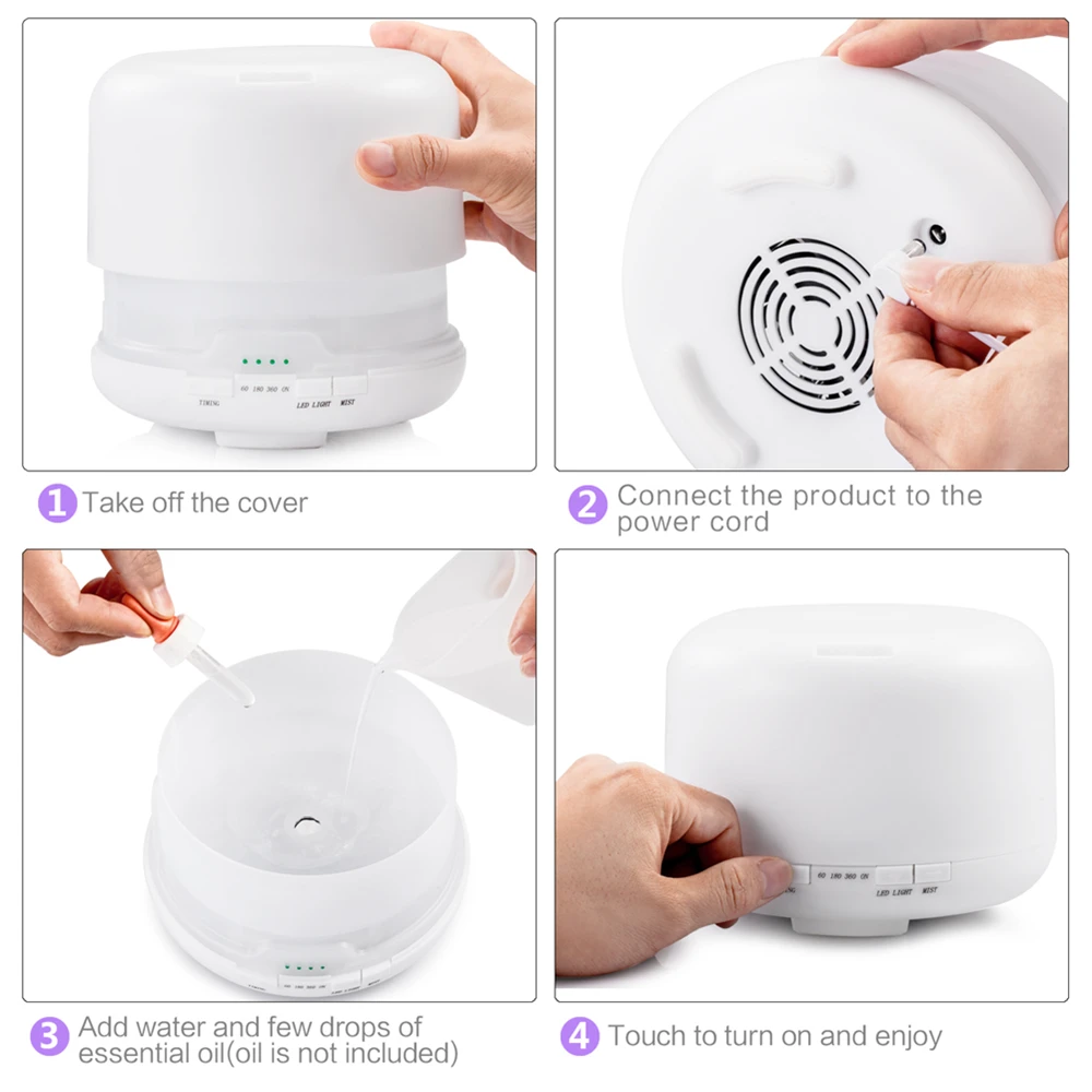 New Product Scent Aromatherapy Diffuser Machine Professional 500ml ...