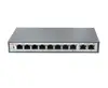 250 meters 100Mbps 8 port ethernet reverse poe switch