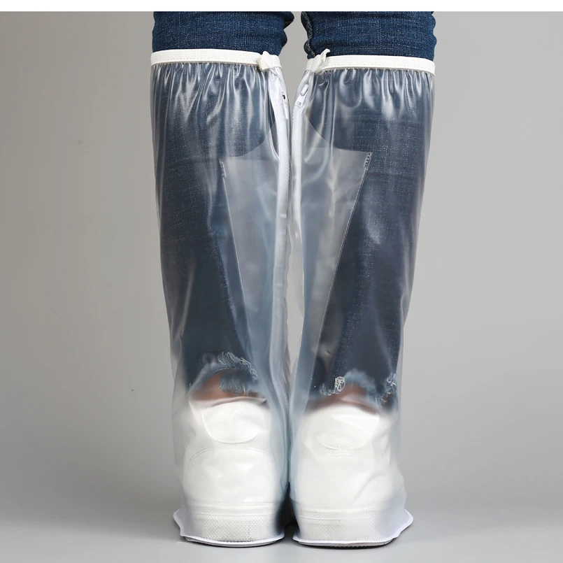 
Shoe protection waterproof hiking clear plastic boot covers 
