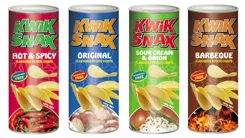 
Canned snack crispy corn snacks chinese snacks chips 