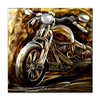 Rustic 3D Metal Motorcycle Wall Art for Home Decor