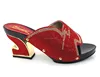 Fashion nice wholesale new red shoes women heel in good quality