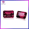 1 carat emerald ring colored gemstone faceted purple stone rough corundum ruby 8# stone
