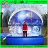 2016 New Style Giant inflatable Christmas Ball Photo Booth Snow Globe Kit For Advertising Equipment