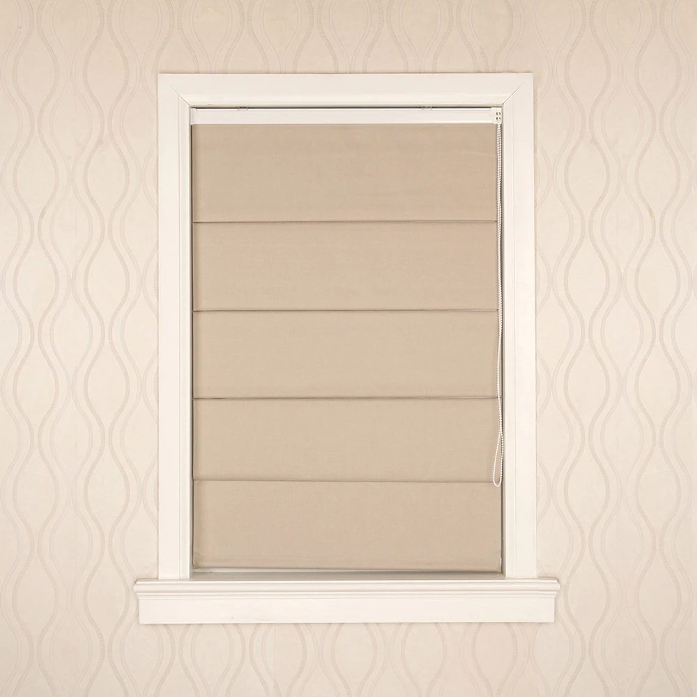 

Modern horizontal hand control roller window shades roman blinds blackout