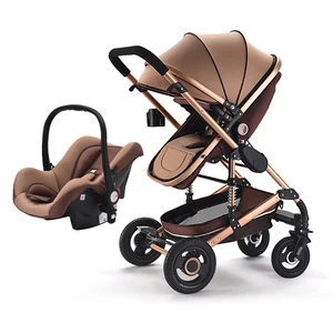 Image of Baby trolley china hot selling poussette trio confort aluminium stroller
