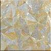 Crack Golden MOP irregular triangular seamless for building and villa bathroom wall tile