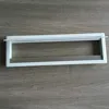 Aluminium alloy office Desk hole cover cable grommet for office workstation division