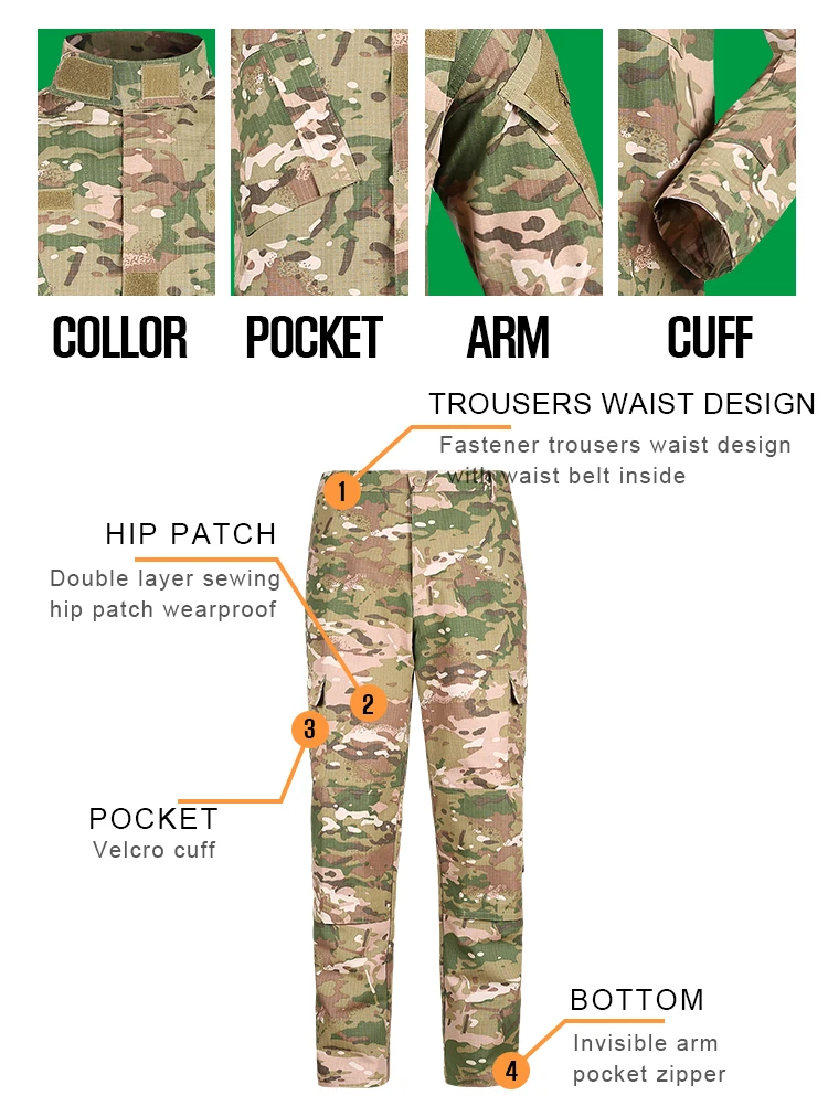 Us Seragam Latihan Militer Atacs Au Kamuflase Tentara Tempur Airsoft Paintball Seragam Latihan