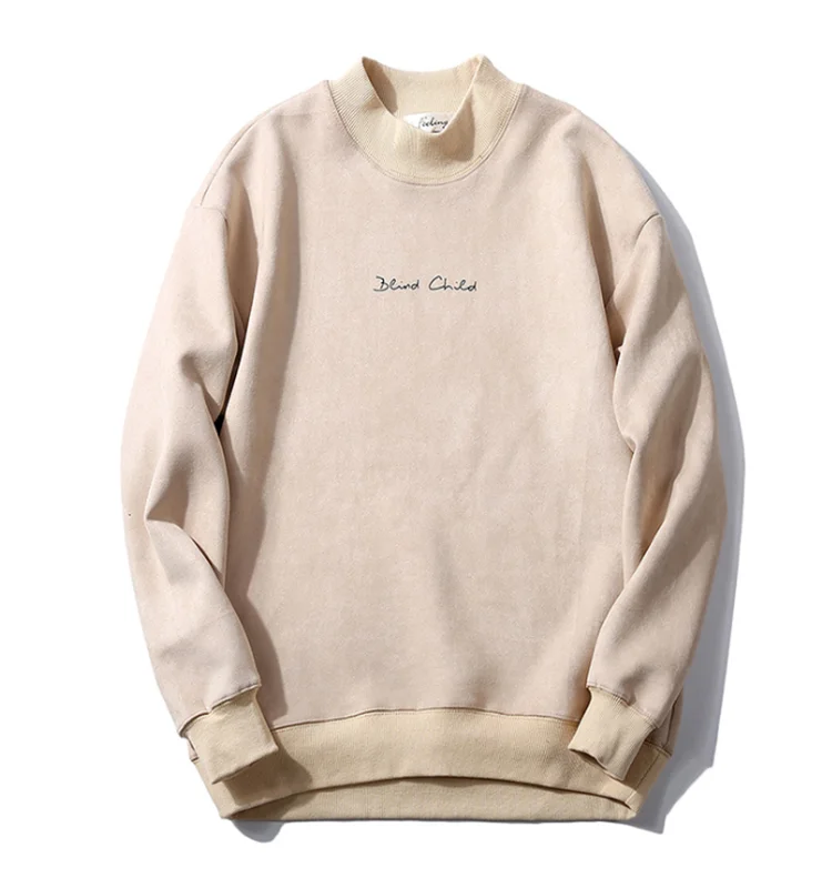 suede sweatshirt mens