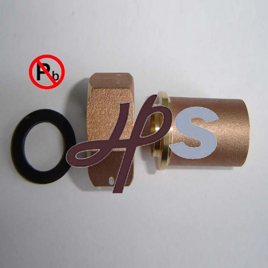 
Hot forged brass water meter coupling and lead free material AWWA meter coupling 