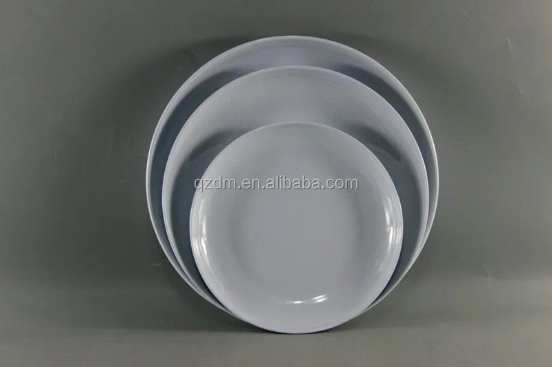 Triangle Shape Melamine Dessert Plate And Dish Food Grade