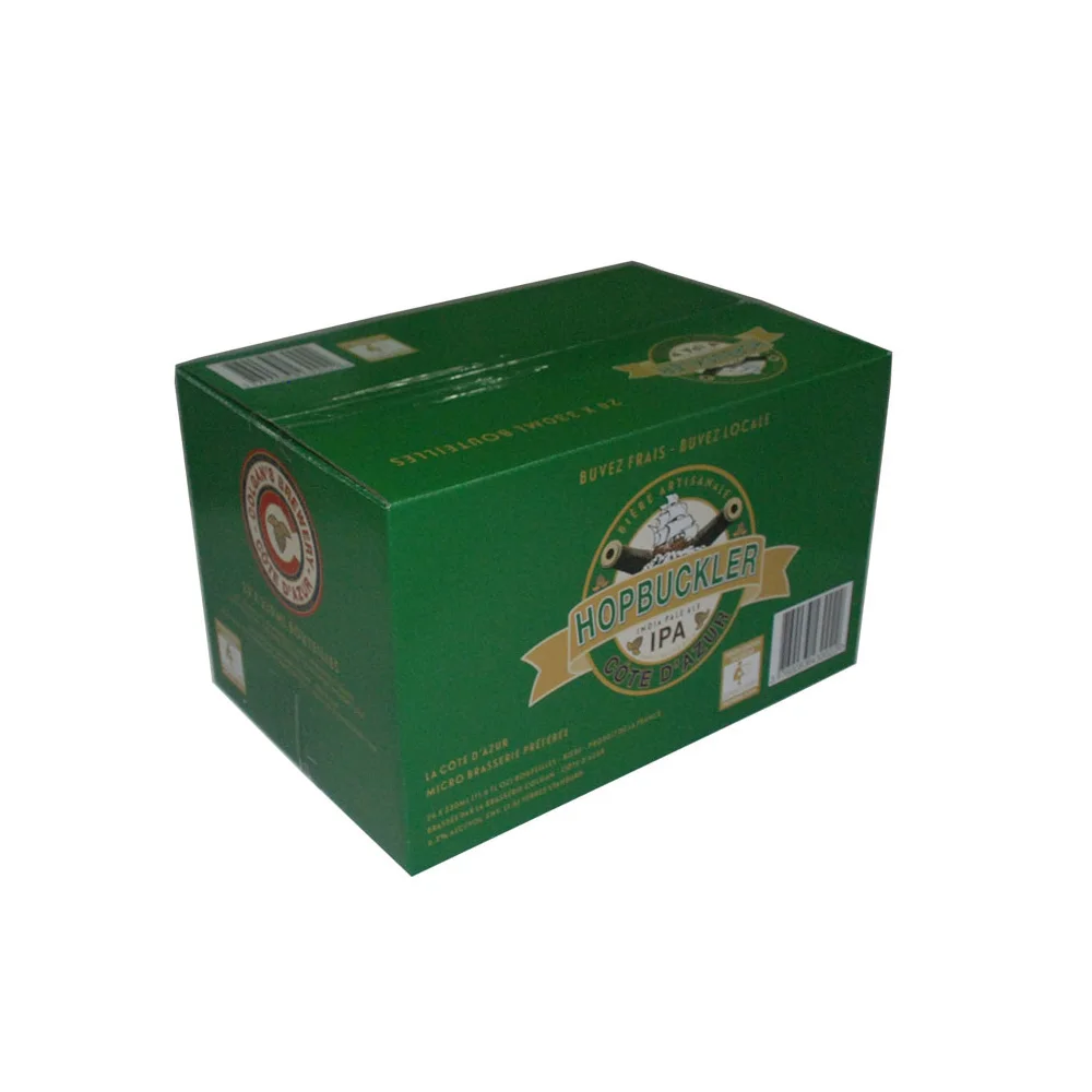 
24 PACK BEER BOTTLES CORRUGATED CARTON BOX 330ML WINE SHIPPING PAPER CARRIERS 