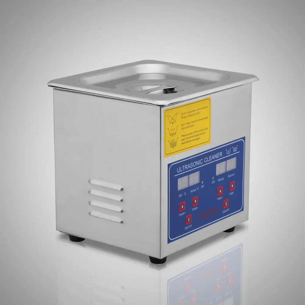 
Professional Stainless Steel 1.3 L Ultrasonic Cleaner Heater Timer Bracket Jewelry 30l ultrasonic cleaner 