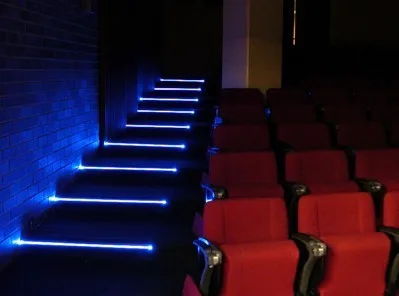 Cinema Step Light Stair Nose Theater Lighting With Led Cinema Step Light Stair Nose Theater Lighting With Led