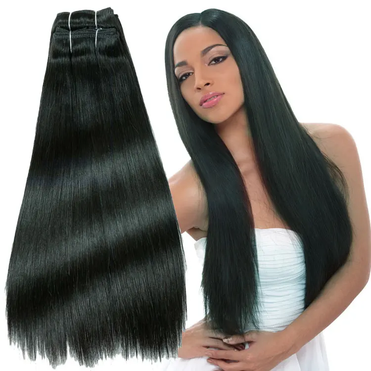 

Cheap price for virgin straight human online,double drawn extensions,peruvian hair wholesale distributors, Natural color #1b