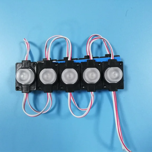 Black case 1.5W sidelight led module for double side light box