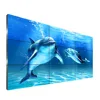 2x2 3x3 LCD video wall with controller and processor