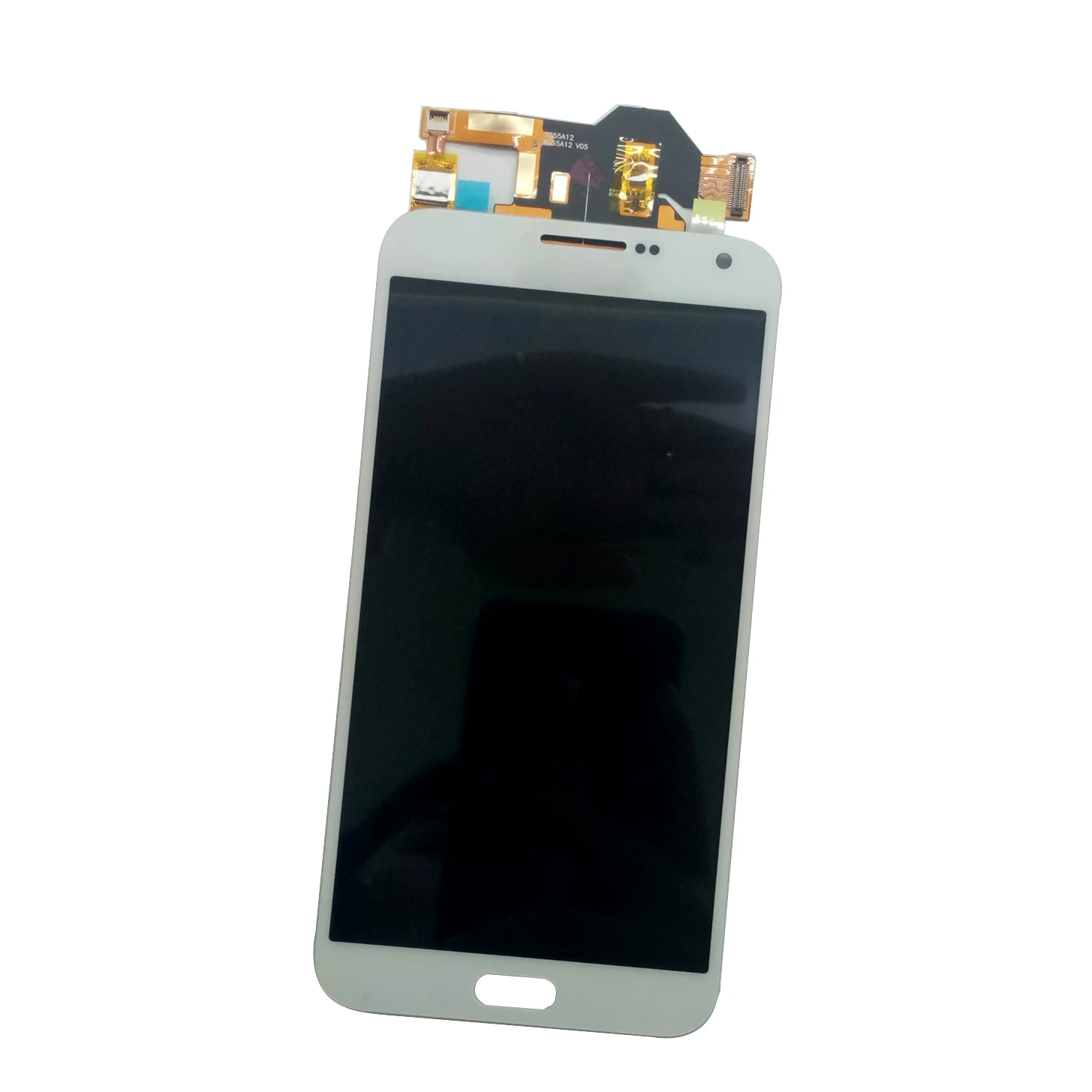 

negro pantalla LCD y digitalizador de pantalla tactil para for samsung galaxy e7 lcd touch screen digitizer, Black white gold