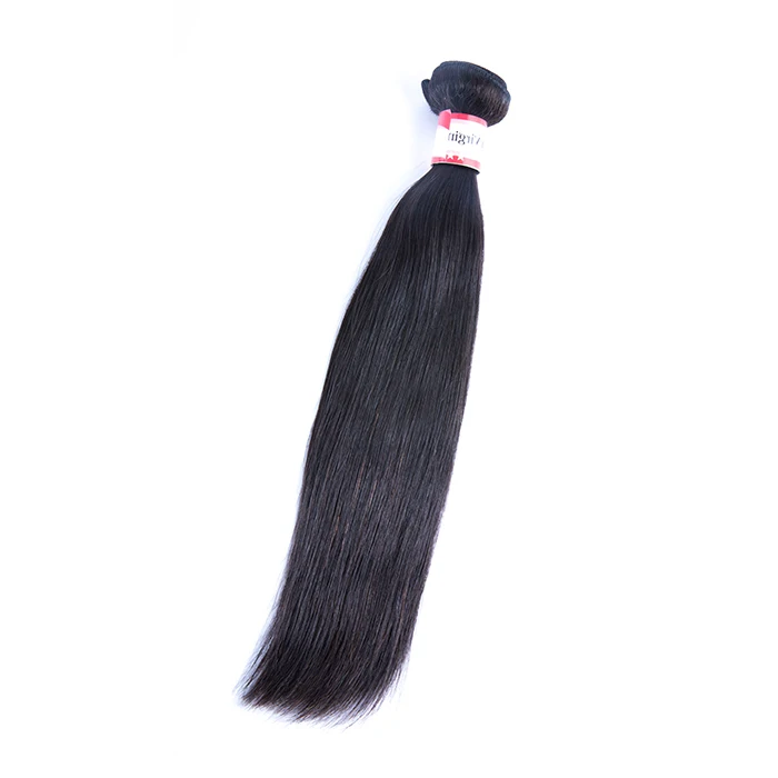 

GS 7a 8a 9a grade indian straight hair bundle unprocessed cuticle aligned human hair for women, Natural color
