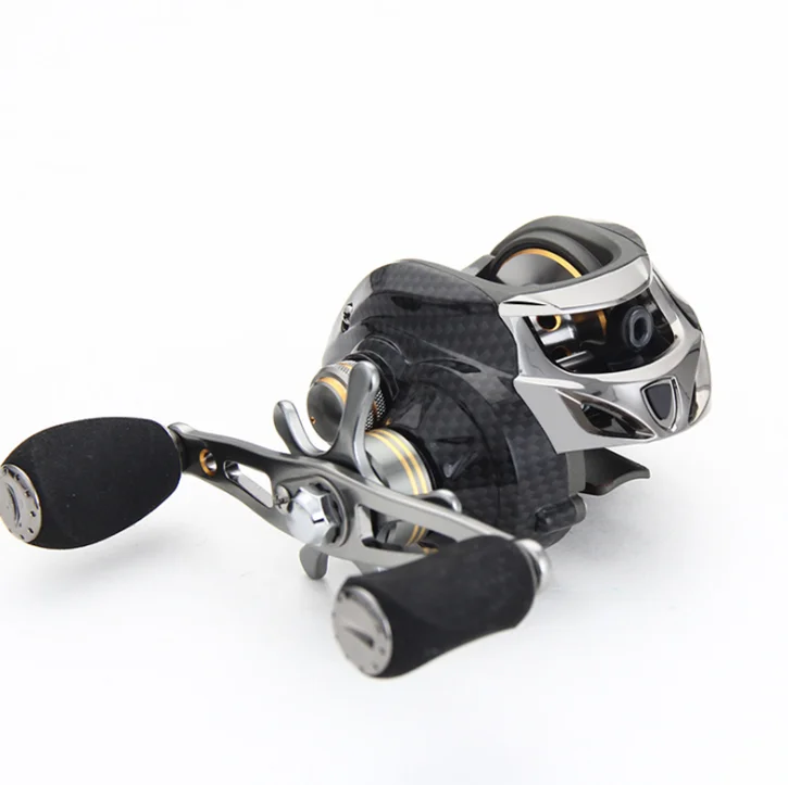 

daiwa similar baitcasting reel left hand high end 18+1bb, Black,oem