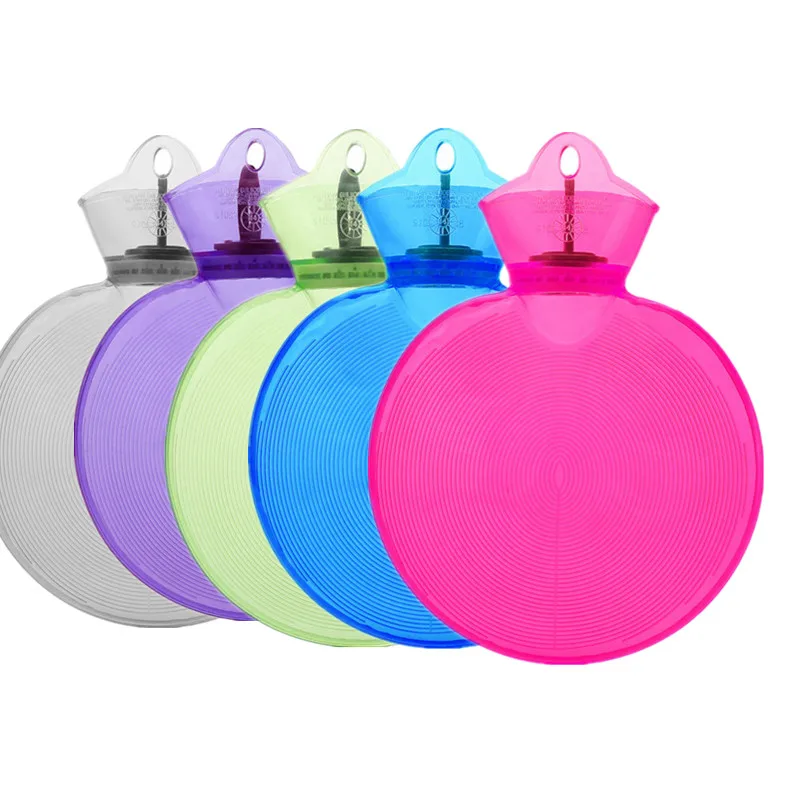 

China hot water bottle holder bag with round shape