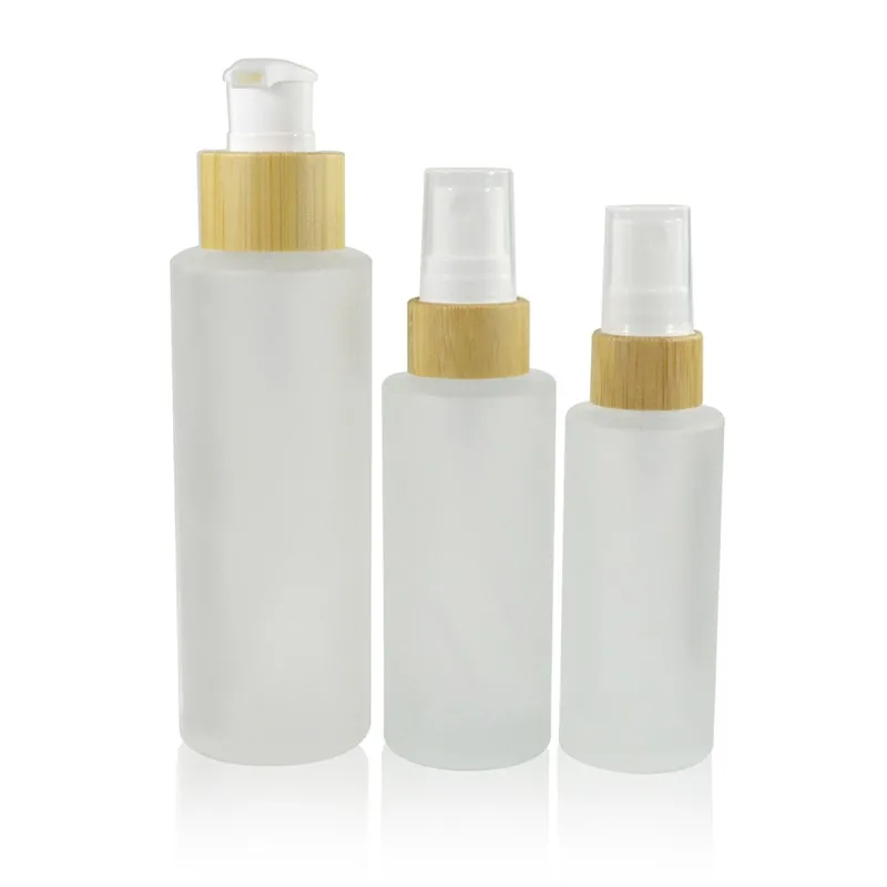 30ml 50ml 100ml 120ml 250ml Pfb Frosted Clear Bottle And Jar With ...