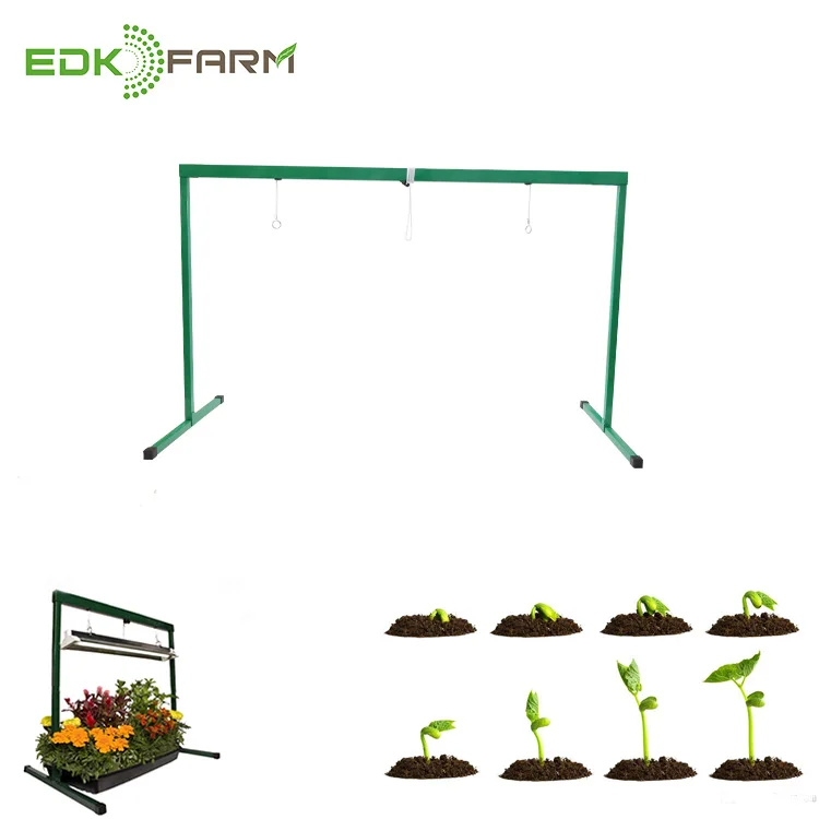 

EDK 24W Greenhouse Mini Home Vertical Farming Growing System Lettuce LED Indoor Grow Light for Plants, Green