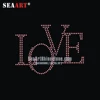 Bling Puzzle Heart Autism Awareness Crystal motif clothing with sport teams