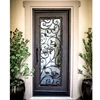 Simple design forged iron security windows grill