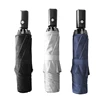 A18 waterproof windproof auto open close inverted fold umbrella for car outdoor