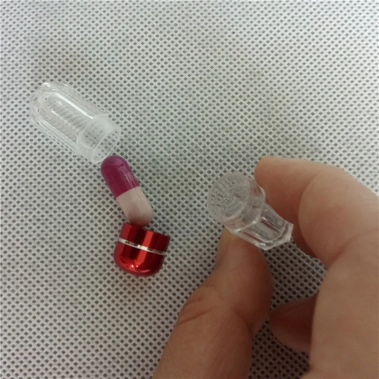 制药保健塑料小瓶 ps 型六角脂肪包装瓶单胶囊壳容器 2毫升