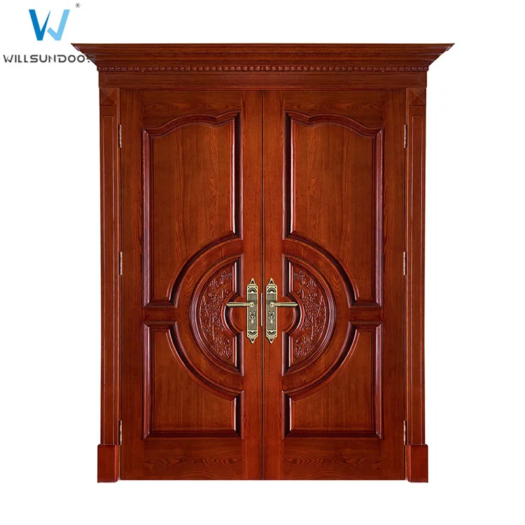 Style Marocain Bois Massif Sculpture Villa Avant Conception De Porte à Deux Battants Buy Portes Doublesporte Double En Boisconceptions De Porte