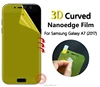 Wholesale Alibaba Cell Phone Yellow Tpu Clear Screen Protector For Samsung Galaxy A7 2017