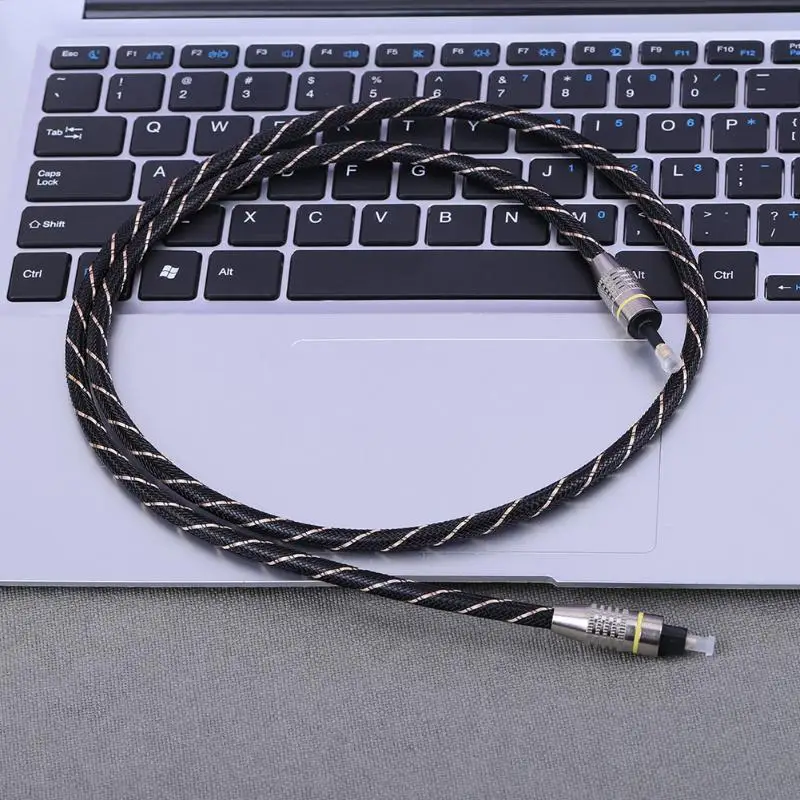 1m/1.5m/2m/3m 3.5mm gold plated Interface Digital Optical Audio Cable Fiber Mini Toslink to Toslink Optical Cord for CD DVD