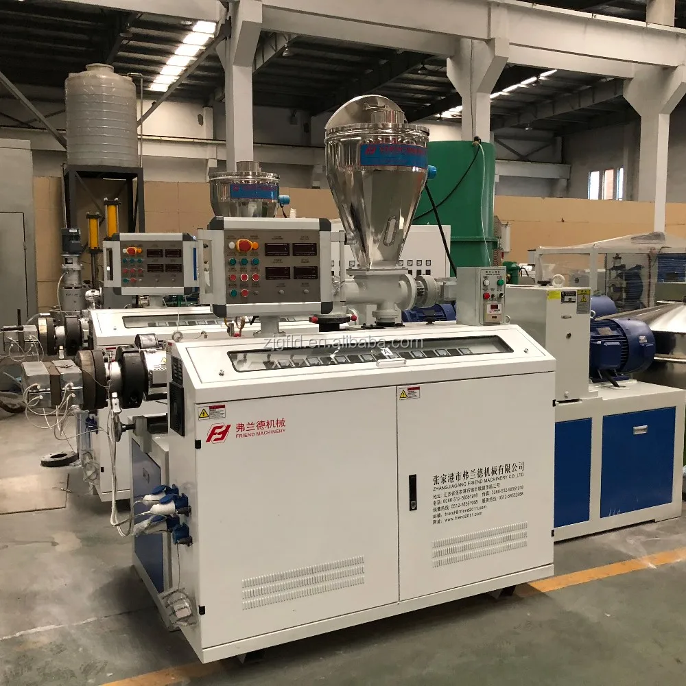 65/132mm Plastic Extruding Machine 250kg/h Capacity Double Screw