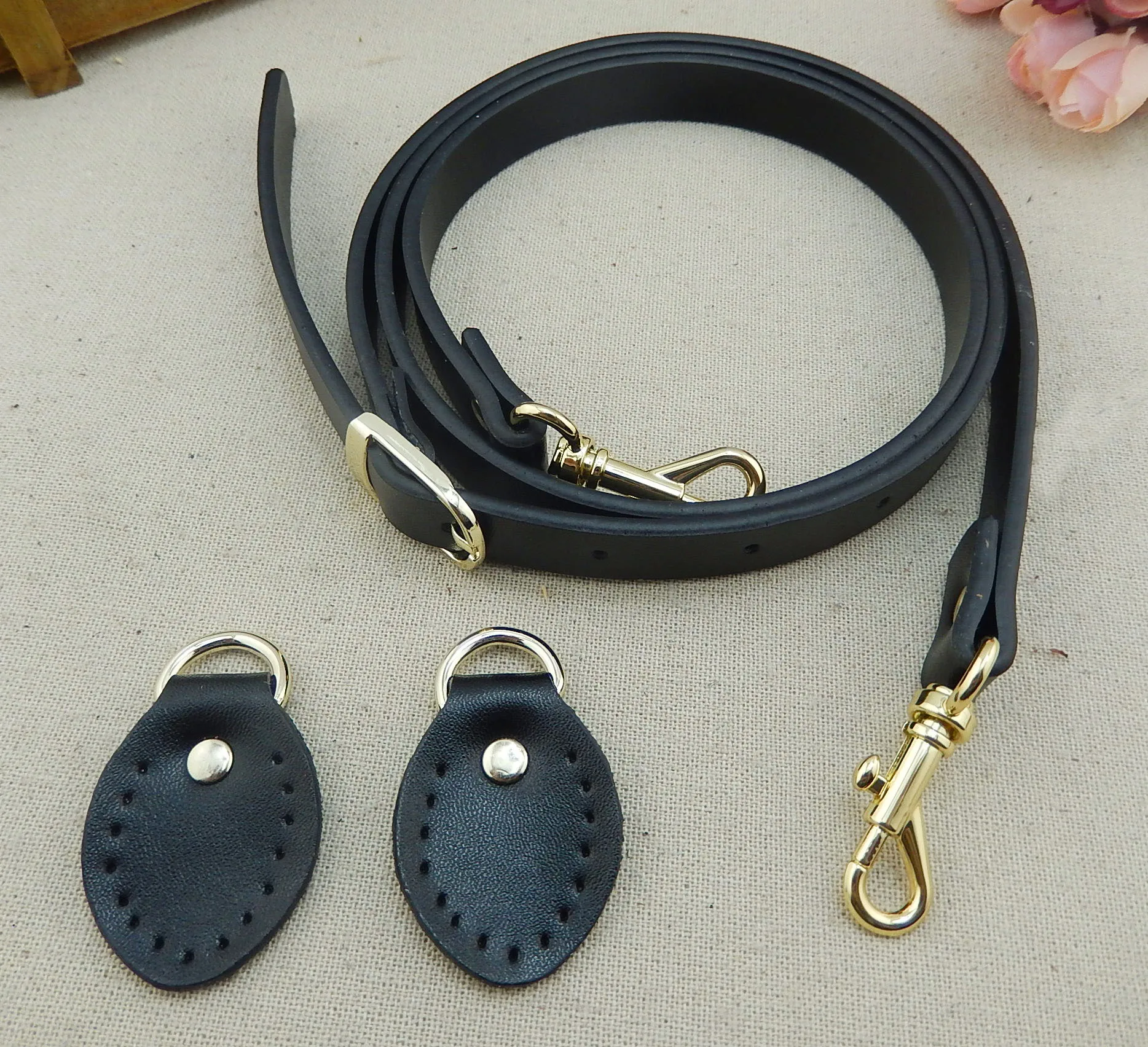 120cm Or 47 Inches Long Fauxleather Shoulder Bag Strap With Stocks ...