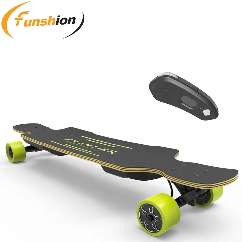 2019 custom maple bamboo freestyle e electric skateboard kit longboard electric dual motor, Customized
